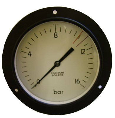 Pressure Gauge 150mm 0-16 Bar 